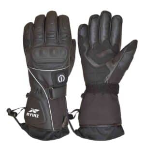 RYINZ Waterproof Winter Motorcycle Gloves for Retail & Wholesale with Knuckle Armor and Full Gauntlet Coverage