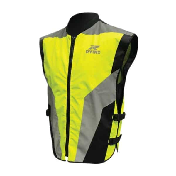RYINZ Wholesale Custom Reflective Safety Vest for Workers, High Visibility Sleeveless Jacket with Breathable Mesh Back - Image 14