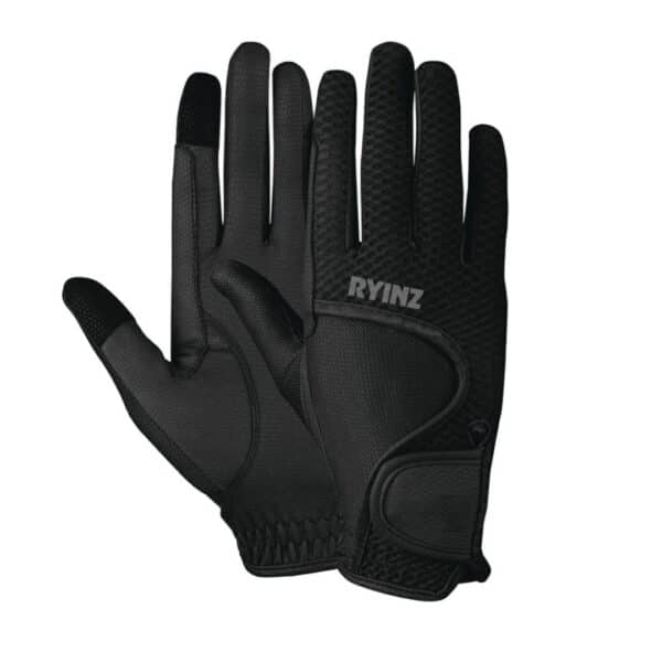 Brown Horse Riding Gloves by RYINZ | Premium Breathable Grip Gloves for Equestrian Use | Custom Logo Sport Glove Wholesale - Image 3