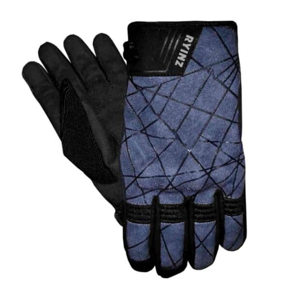 RYINZ Armored GoatSkin Motorcycle Gloves for Wholesale & Retail with TPU Knuckle Protection and Embossed Grip - Image 14