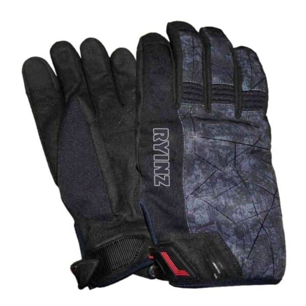RYINZ Armored GoatSkin Motorcycle Gloves for Wholesale & Retail with TPU Knuckle Protection and Embossed Grip - Image 18
