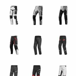 All-Weather CE Approved Textile Motorbike Trousers – Waterproof, Armored Riding Pants for EU Road & Touring Riders