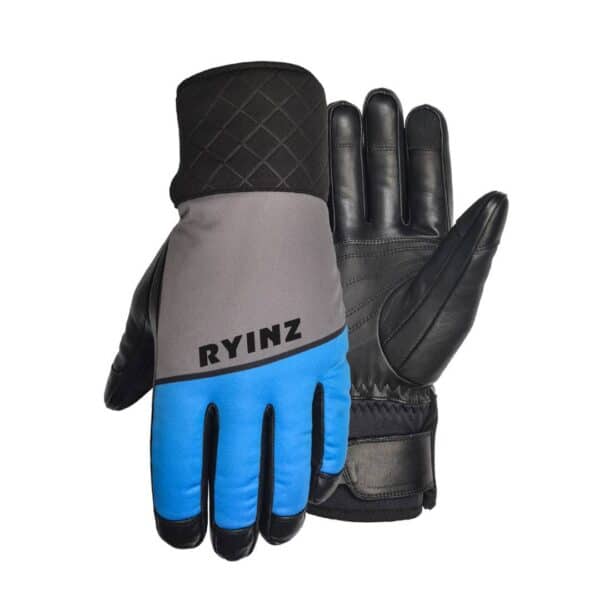 RYINZ All-Black Waterproof Winter Gloves | Custom Insulated Snow Gloves with Strap Cuff for Work, Sports & Retail B2B - Image 14