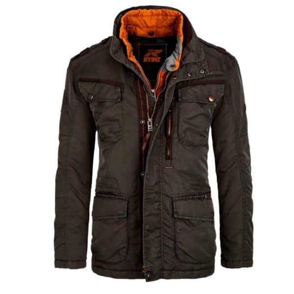 Men’s Premium Sherpa Fleece Jacket – Full-Zip with Chest Pocket - Image 2