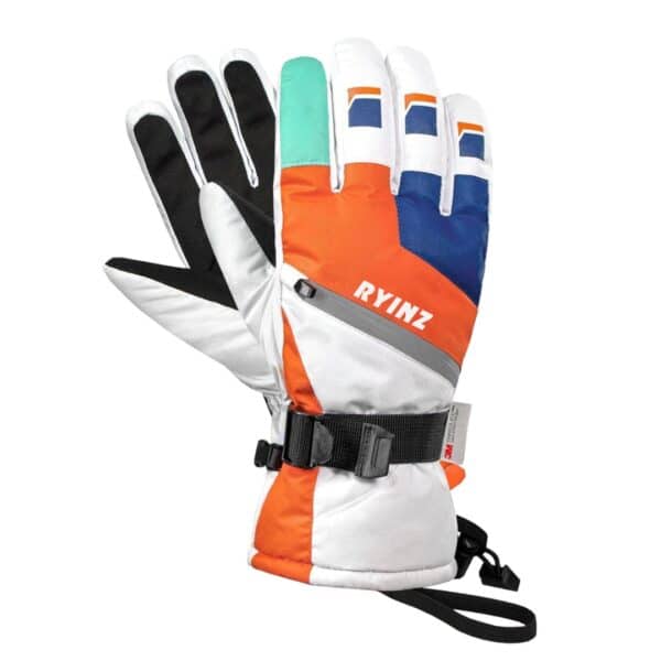 RYINZ All-Black Waterproof Winter Gloves | Custom Insulated Snow Gloves with Strap Cuff for Work, Sports & Retail B2B - Image 8