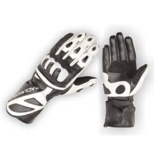 Race Rider Professional Motorbike Racing Gloves – Full Grain Leather, Carbon Knuckle Protection, High-Performance Motorcycle Gloves for Racing, Track, Touring – Wholesale Manufacturer Ryinz