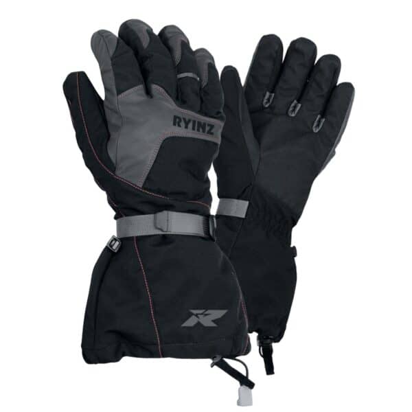RYINZ All-Black Waterproof Winter Gloves | Custom Insulated Snow Gloves with Strap Cuff for Work, Sports & Retail B2B - Image 6