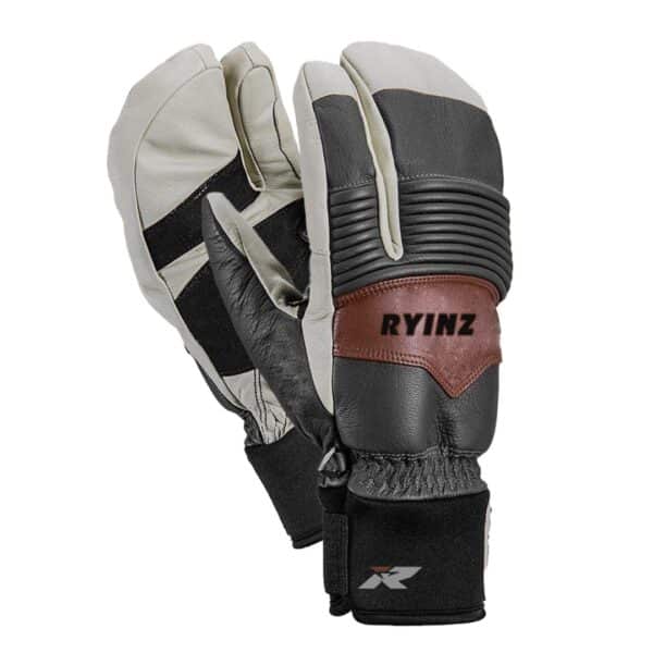 RYINZ All-Black Waterproof Winter Gloves | Custom Insulated Snow Gloves with Strap Cuff for Work, Sports & Retail B2B - Image 4