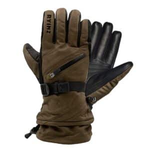 RYINZ Premium Waterproof Winter Sports Gloves – Thermal Ski & Snow Gloves with Zipper Pocket and Adjustable Strap